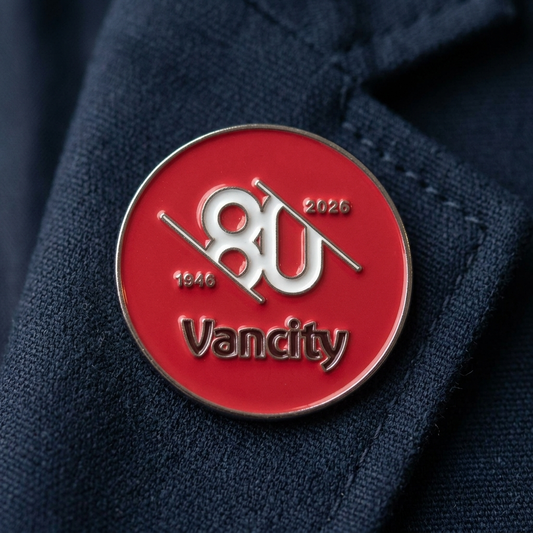 Vancity 80th Anniversary Pin