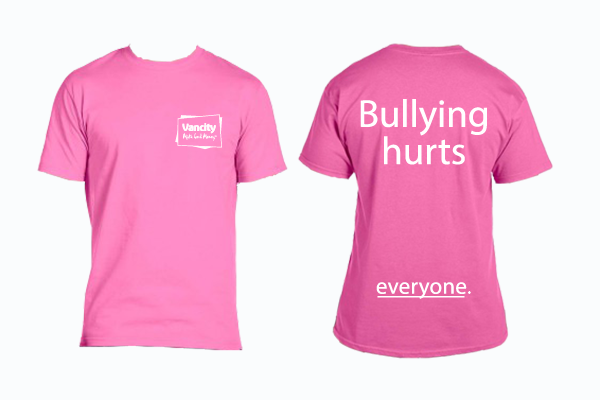 Anti Bullying T-Shirt - Unisex - Limited Quantities Remaining